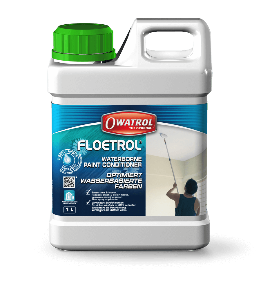 Floetrol Paint Conditioner remove brush or roller marks Owatrol Direct