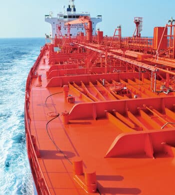 Marine CIP applied to a ship
