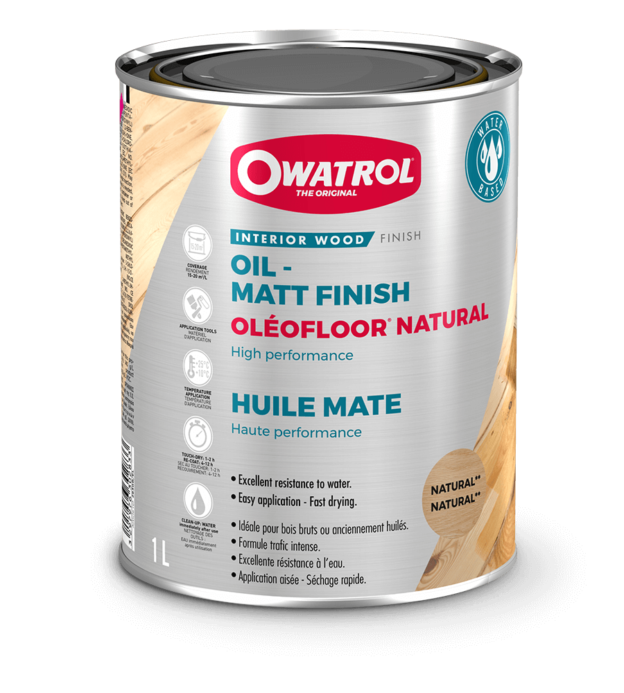 Natural Finish Floor Oil Oleofloor Natural Owatrol Direct