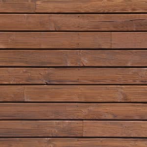 After application of Soapclean on exterior wood