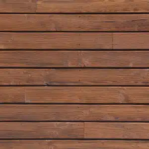 After application of Soapclean on exterior wood
