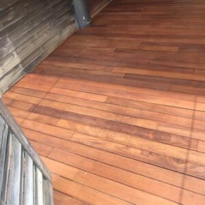 Teak deck after Prepdeck, Net-Trol and D1 Pro