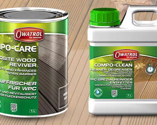 Compocare and compoclean packaging