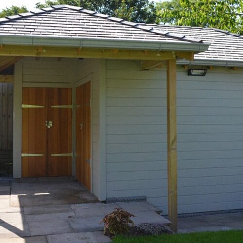 SCS Used on Air Raid Shelter