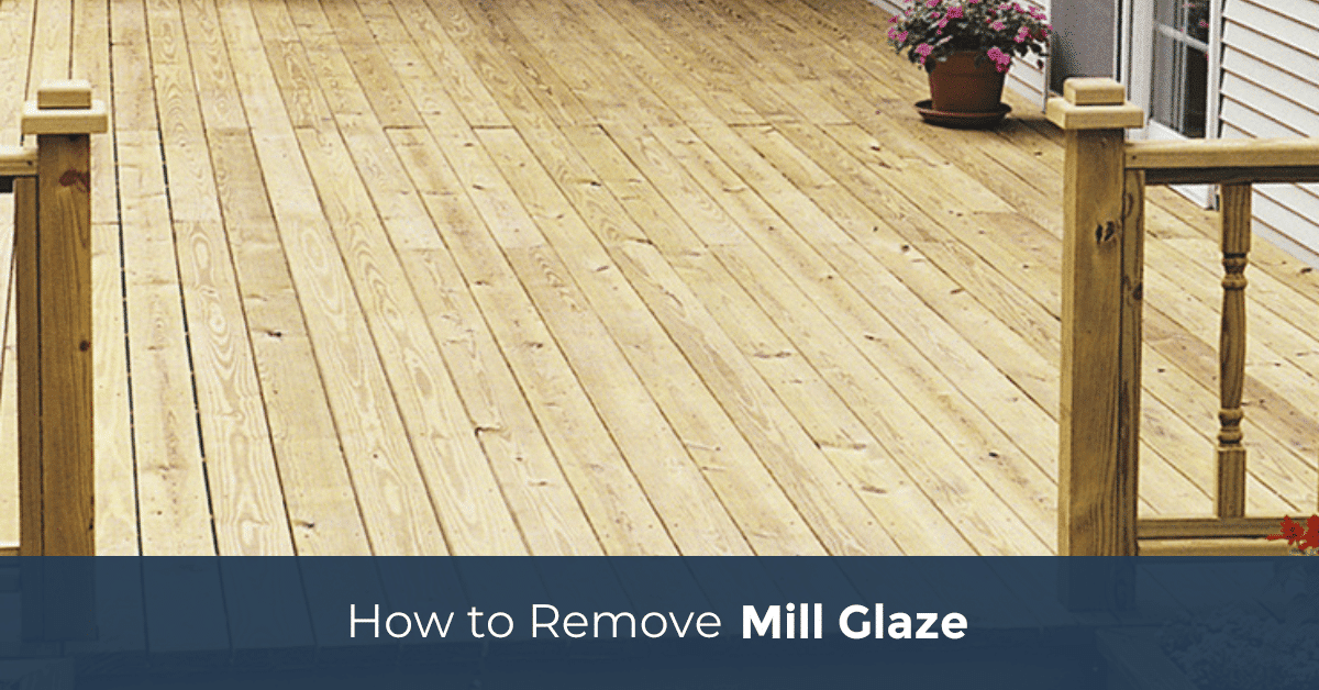 How to remove mill glaze from your wood Owatrol Direct