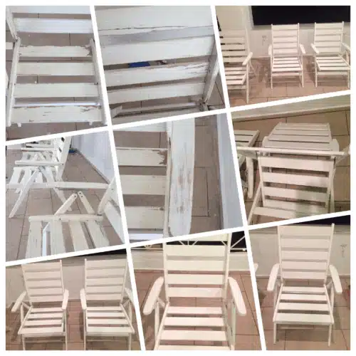 Garden Furniture protected with SCS