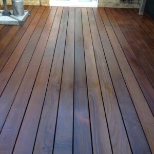 Garden deck protected with Deks Olje D1