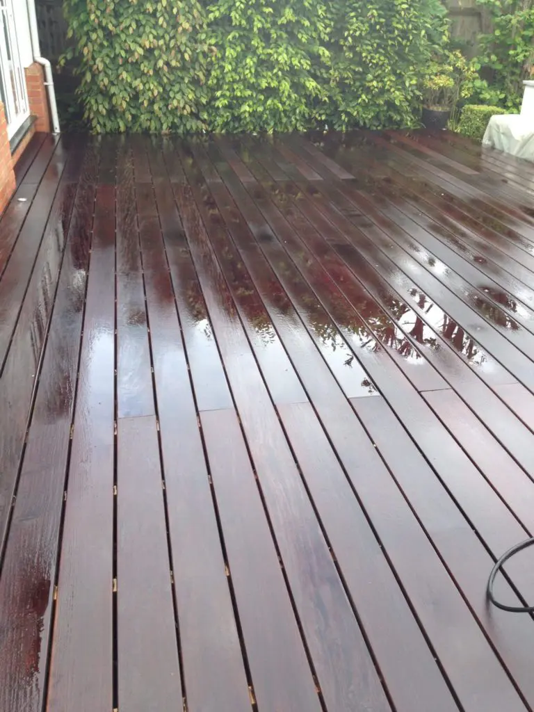 IPE Decking Stripped with PRepdeck