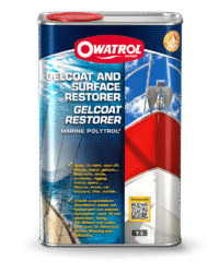 Gelcoat restorer marine polytrol 1L packaging