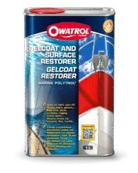 Gelcoat restorer marine polytrol 1L packaging