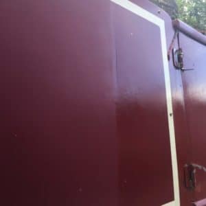 Gelcoat Restorer before and after application