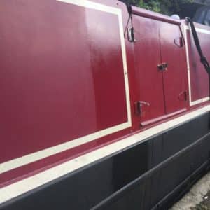 Gelcoat Restorer before and after application