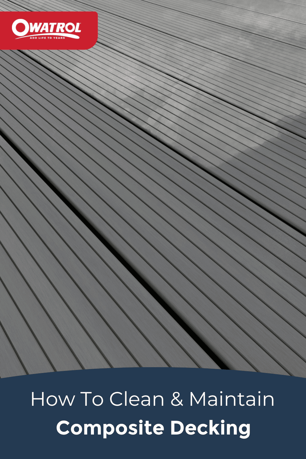 How to clean and maintain composite decking Owatrol Direct