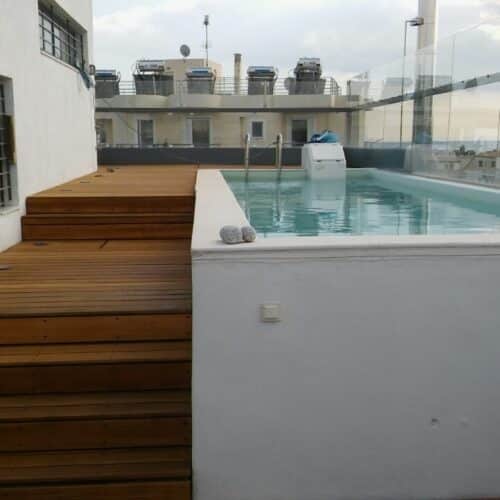 Rescuing a poolside deck - finished with Aquadecks