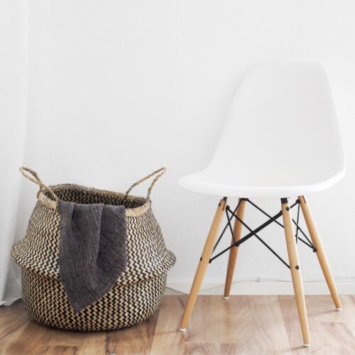 restore your Eames shell chairs - A white Eames chair