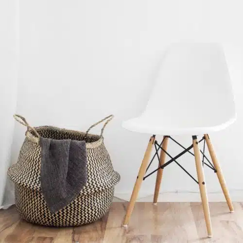 restore your Eames shell chairs - A white Eames chair