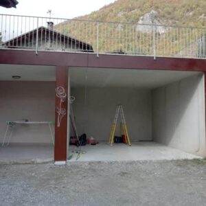 Oxid Vernis on decorative metal fascia