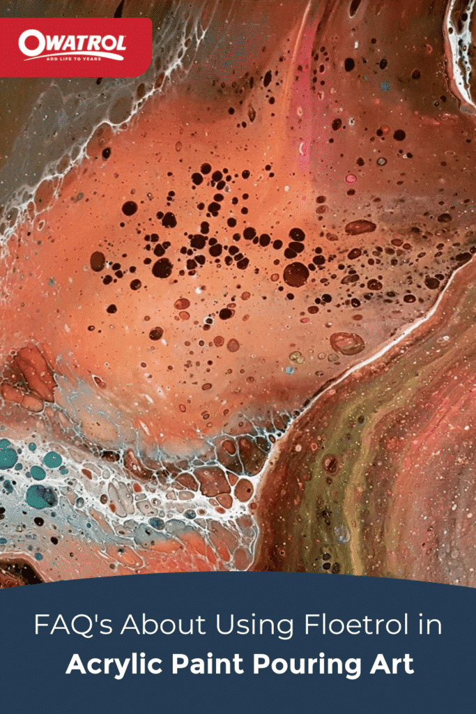 FAQs about using Floetrol in acrylic paint pouring - Pinterest