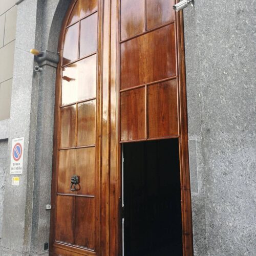 Italian doors finished with Deks Olje D1 & D2