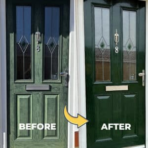 polytrol green door