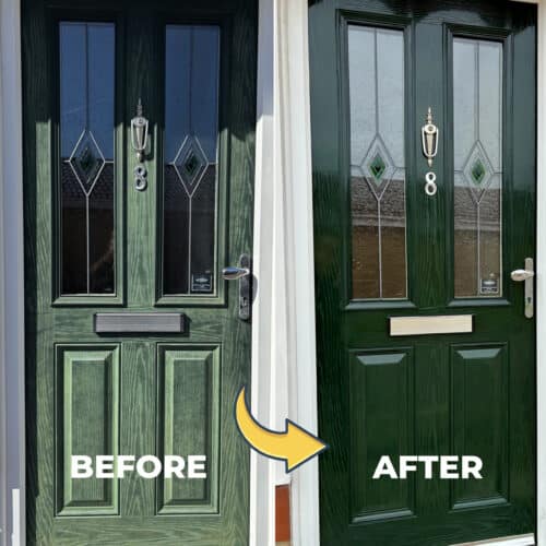 polytrol green door