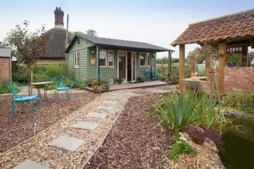 Owatrol SCS used on a Suffolk Barn Smart Garden Office