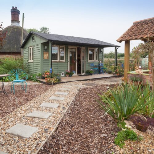 Owatrol SCS used on a Suffolk Barn Smart Garden Office