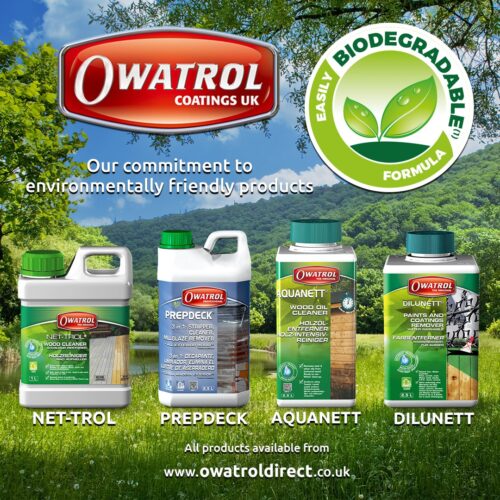 Owatrol's eco friendly woodcare products