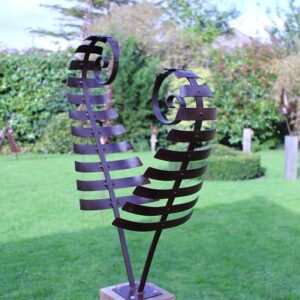 Owatrol Oil used to finish garden sculptures