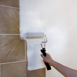 Owatrol Deco applied to tiles