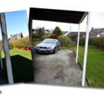 Before and after application of Owatrol Deco on metal work