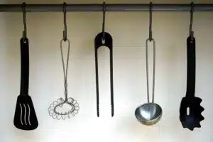 boat storage - hanging utensils