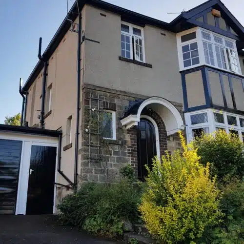 After house restoration