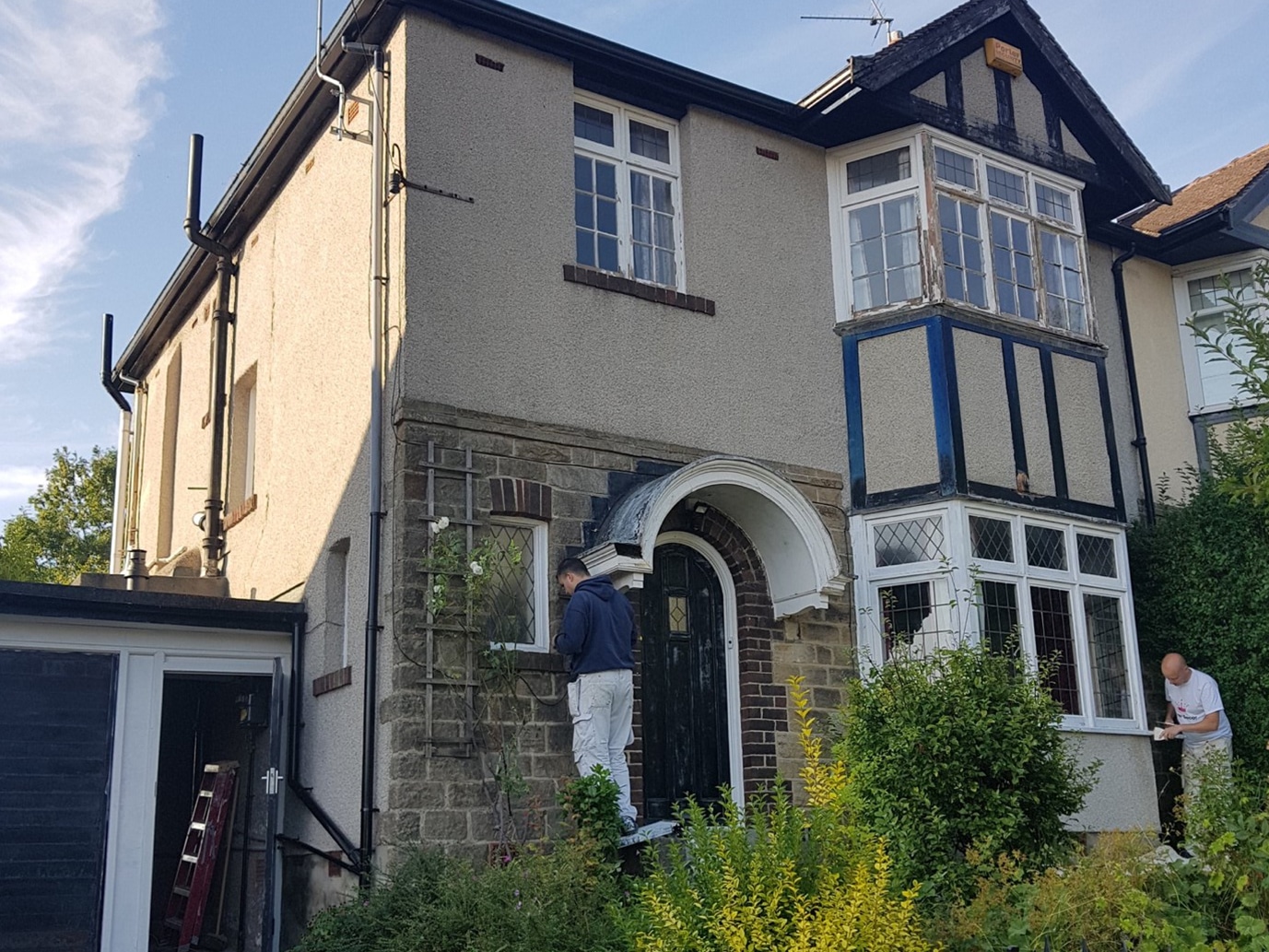 Before house restoration