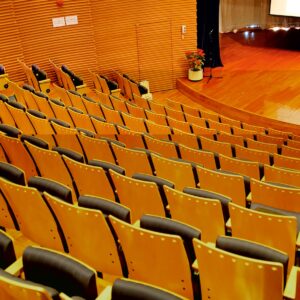 Linitop Vernis used on auditorium chairs