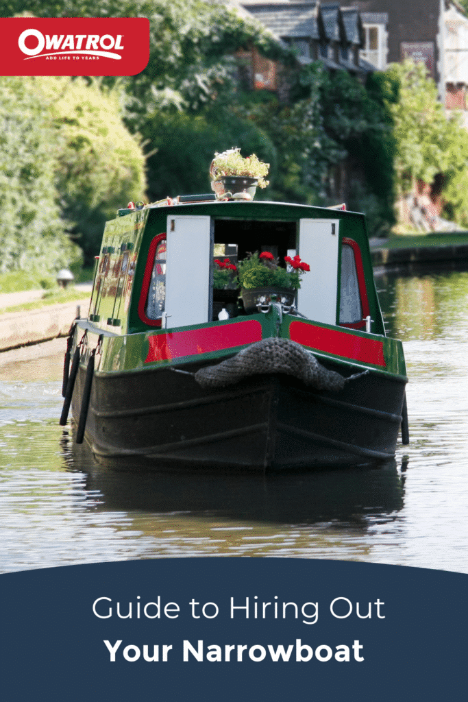 Guide to hiring out your narrowboat - Pinterest