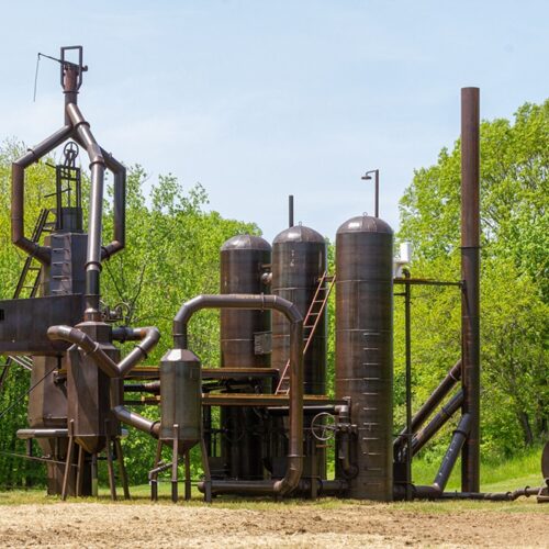 Image courtesy Art Omi Blast Furnace by Atelier Van Lieshout