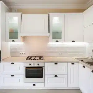 Contemporary white kitchen