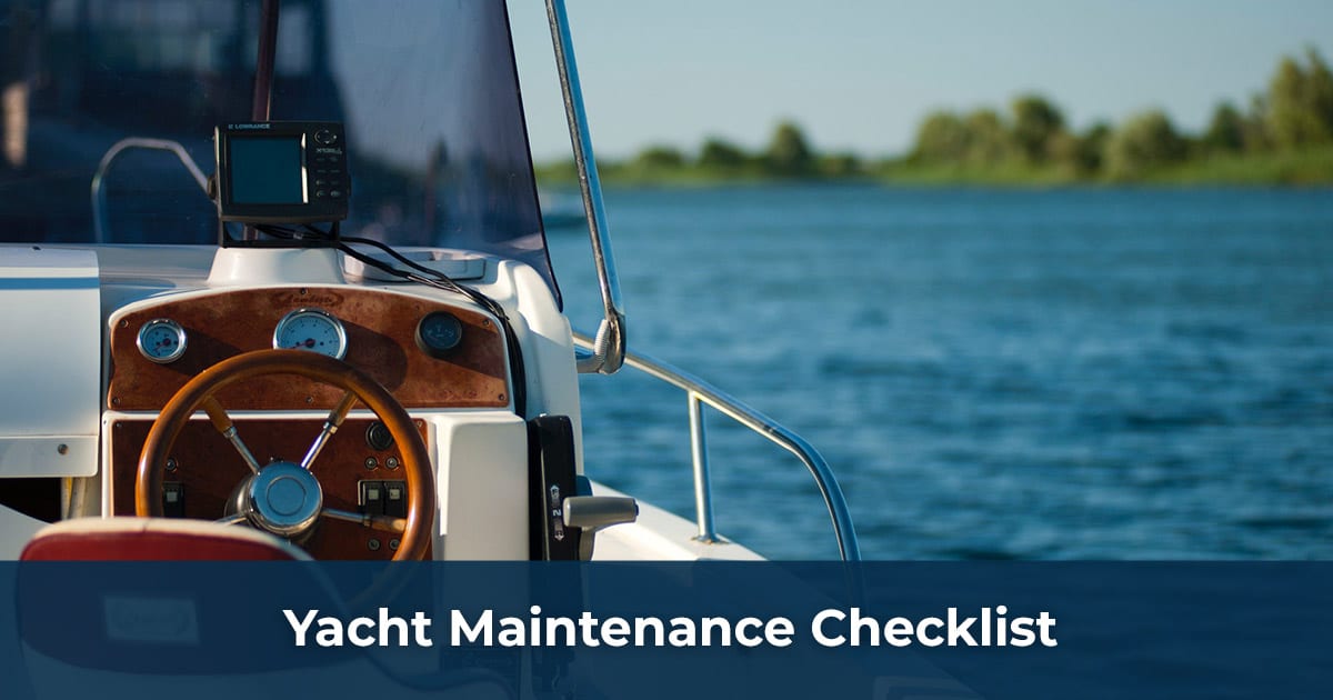 Yacht maintenance checklist Owatrol Direct