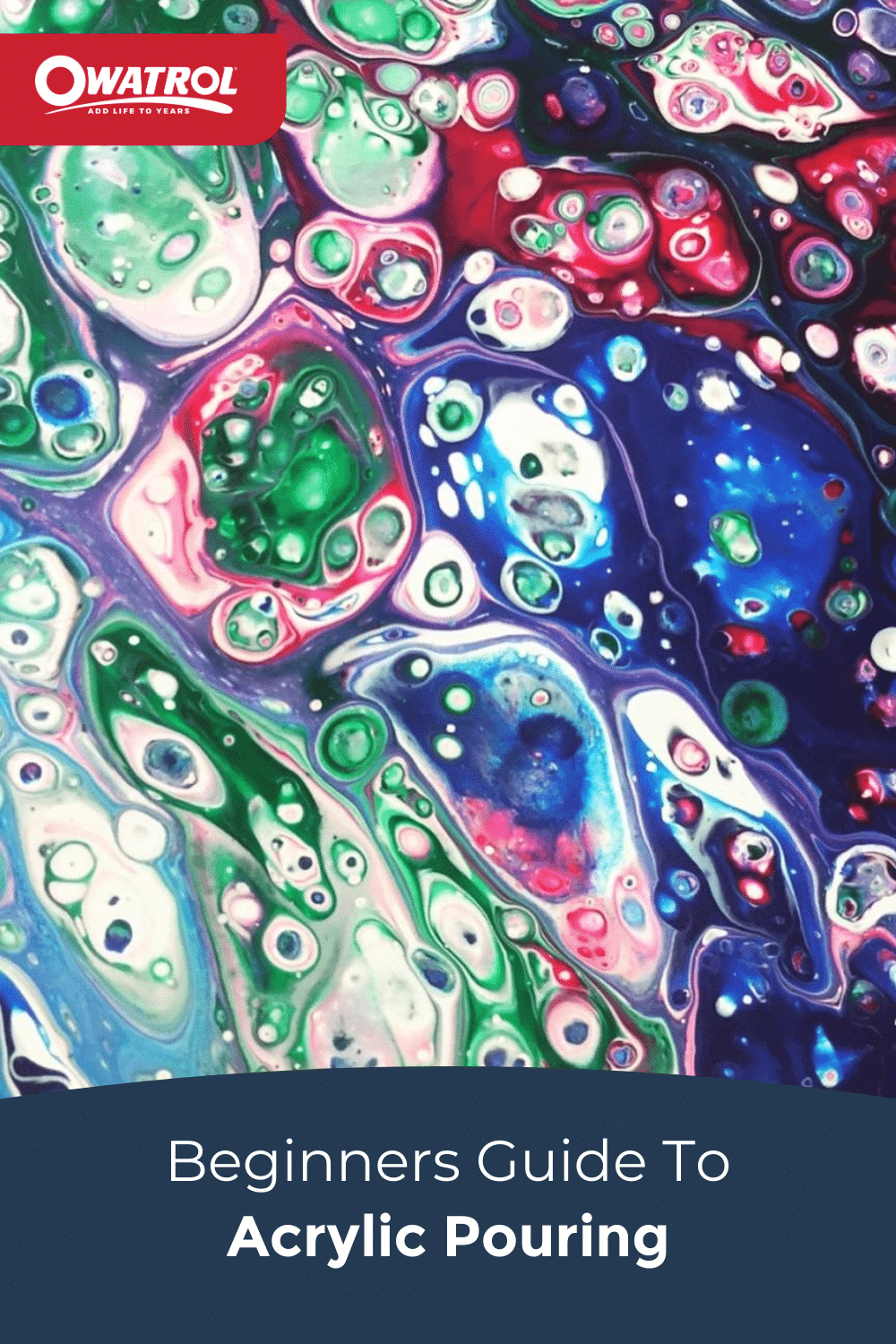 Beginners guide to acrylic pouring - Pinterest
