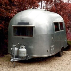 RA85 on airstream campervan