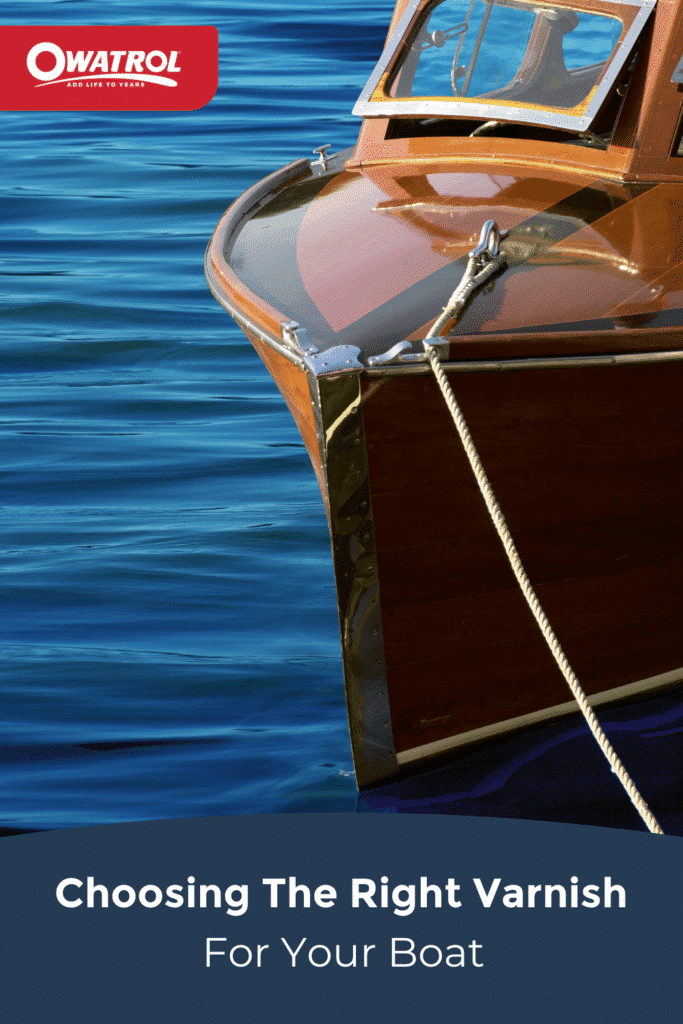 Choosing the right varnish for your boat - Pinterest