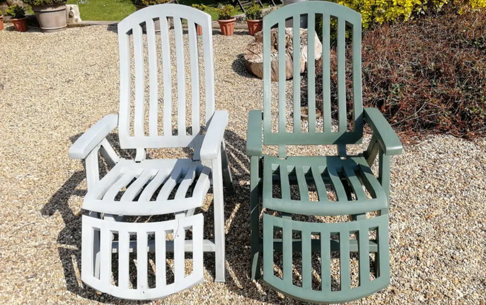 polytrol before and after on garden chairs polytrol before and after on garden chairs