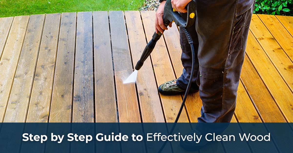 Guide to effectively clean exterior wood Owatrol Direct