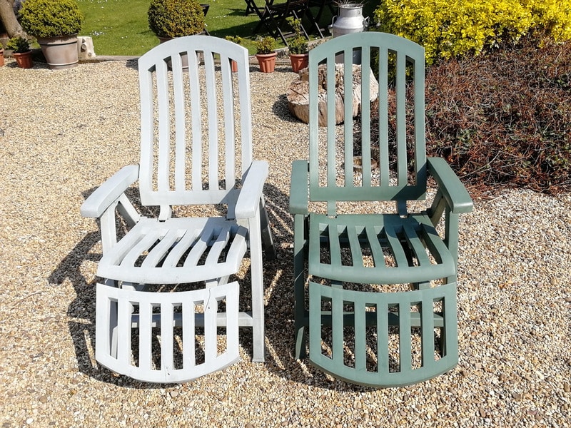 Restoring Garden Chairs With Polytrol Owatrol Direct Restoring Garden Chairs With Polytrol, Paint For Plastic Outdoor Furniture Uk