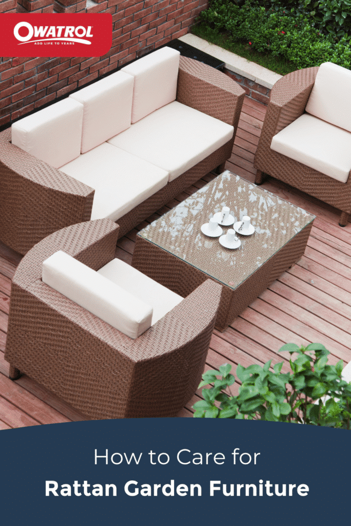 How To Care For Rattan Garden Furniture Owatrol Direct How To Care For Rattan Garden Furniture, Synthetic Rattan Garden Furniture Uk
