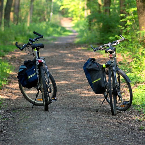 bikes with saddle bags
