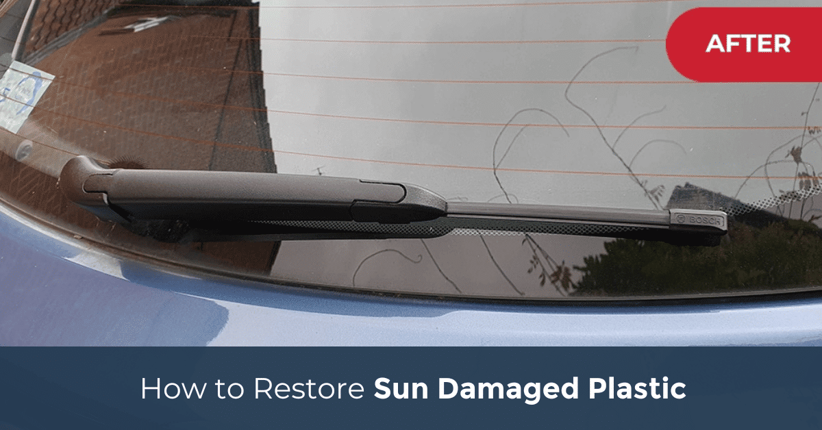 How to restore sun damaged plastic Owatrol Direct