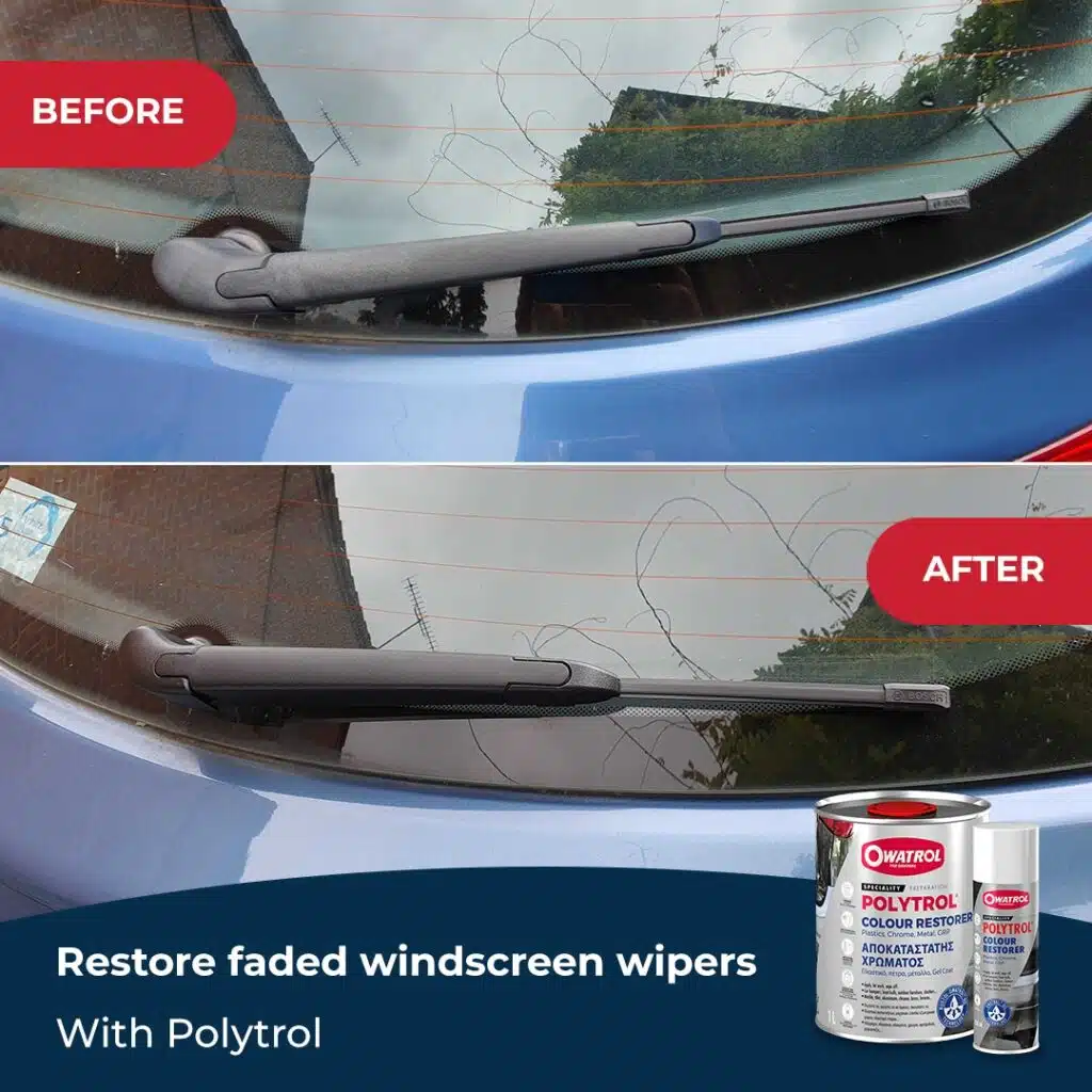 Restore windscreen wipers with Polytrol