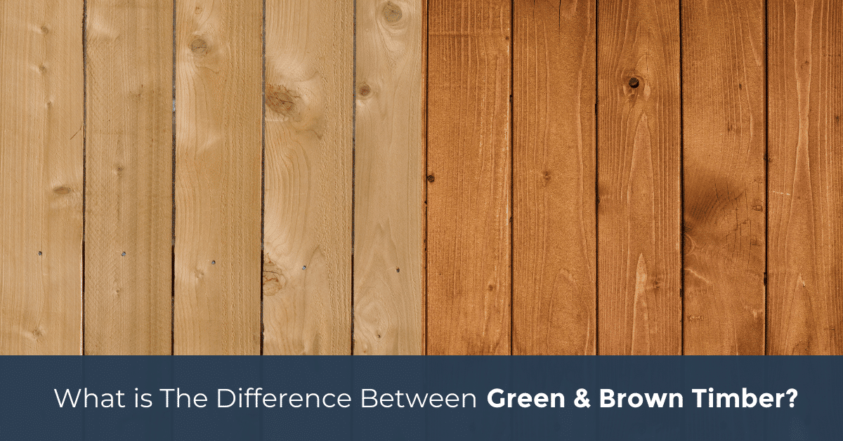What is the difference between brown and green timber? Owatrol Direct